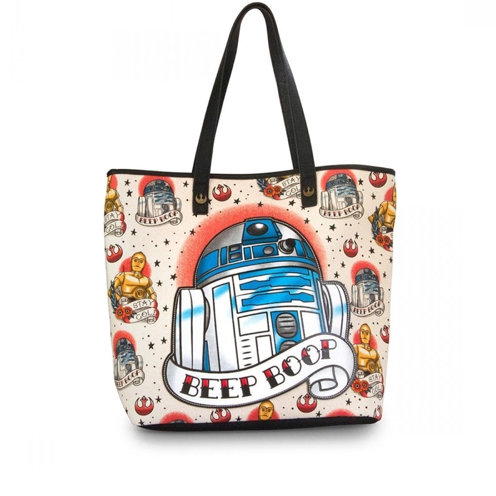 Loungefly Star Wars Droid Canvas Bag